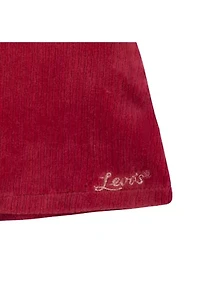 Baby Girls Long Sleeve Corduroy Skirtall Set