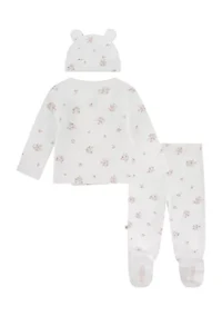 Baby Girls 3 Piece Take Me Home Set