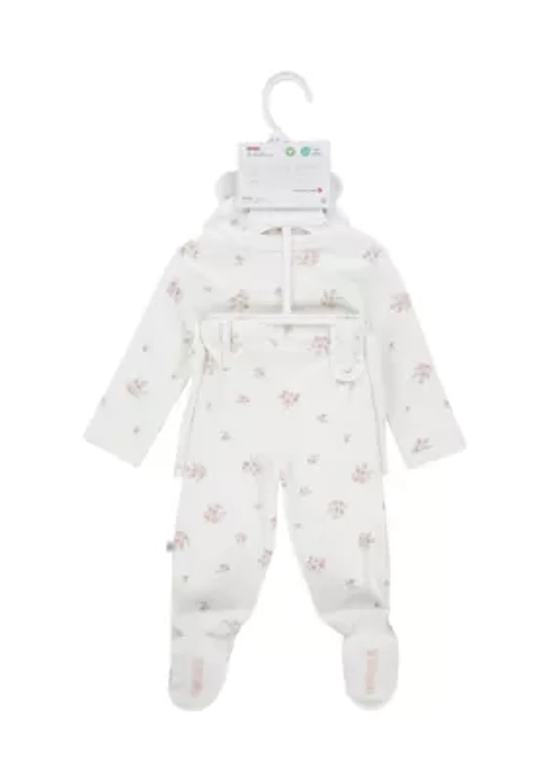 Baby Girls 3 Piece Take Me Home Set