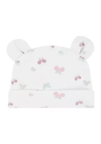 Baby Girls 3 Piece Top and Pants Set with Hat
