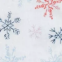 Baby Girls Snowflake Bodysuit, Vest, and Leggings Set