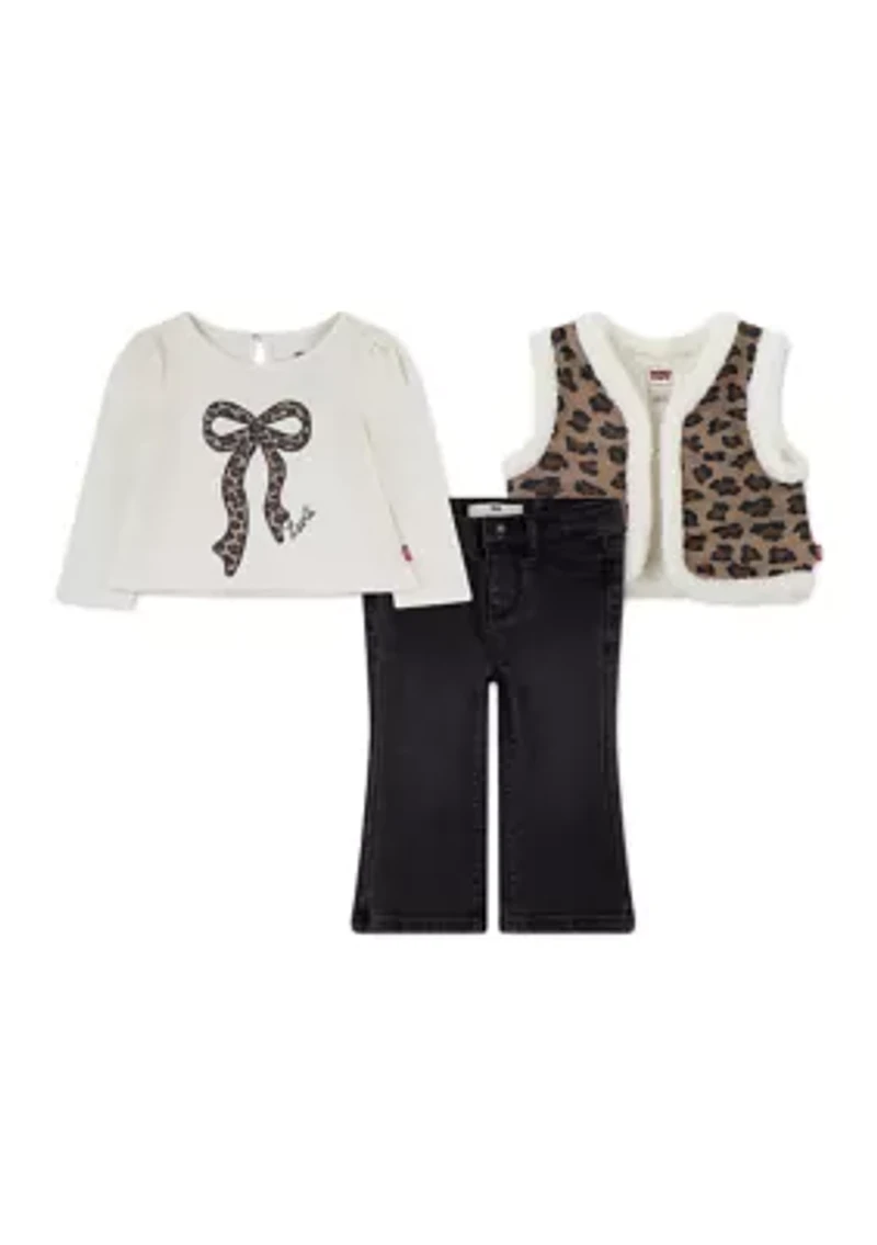 Baby Girls Cardigan and Legging Set