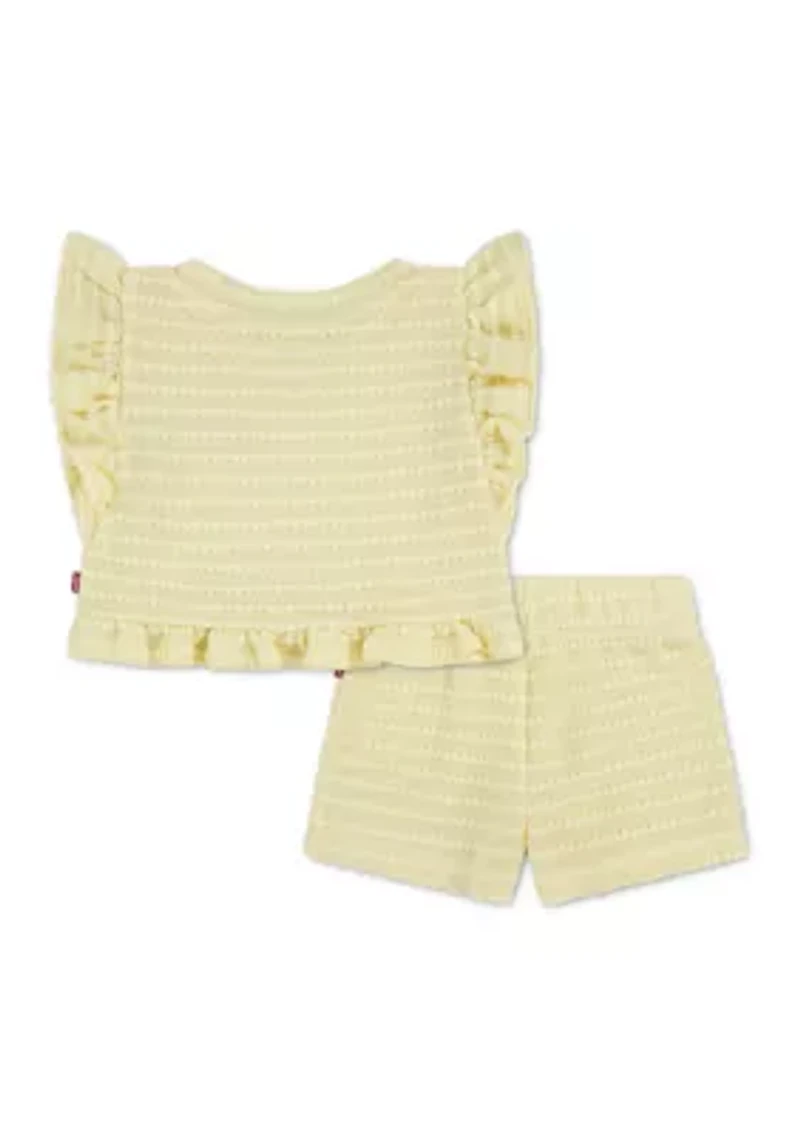 Infant 2 Piece Shirt & Shorts Set
