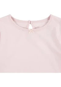 Toddler Girls Printed Skirtall and T-Shirt