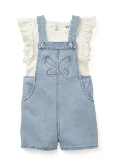 Toddler Girls Overall Set
