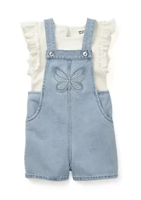 Toddler Girls Overall Set