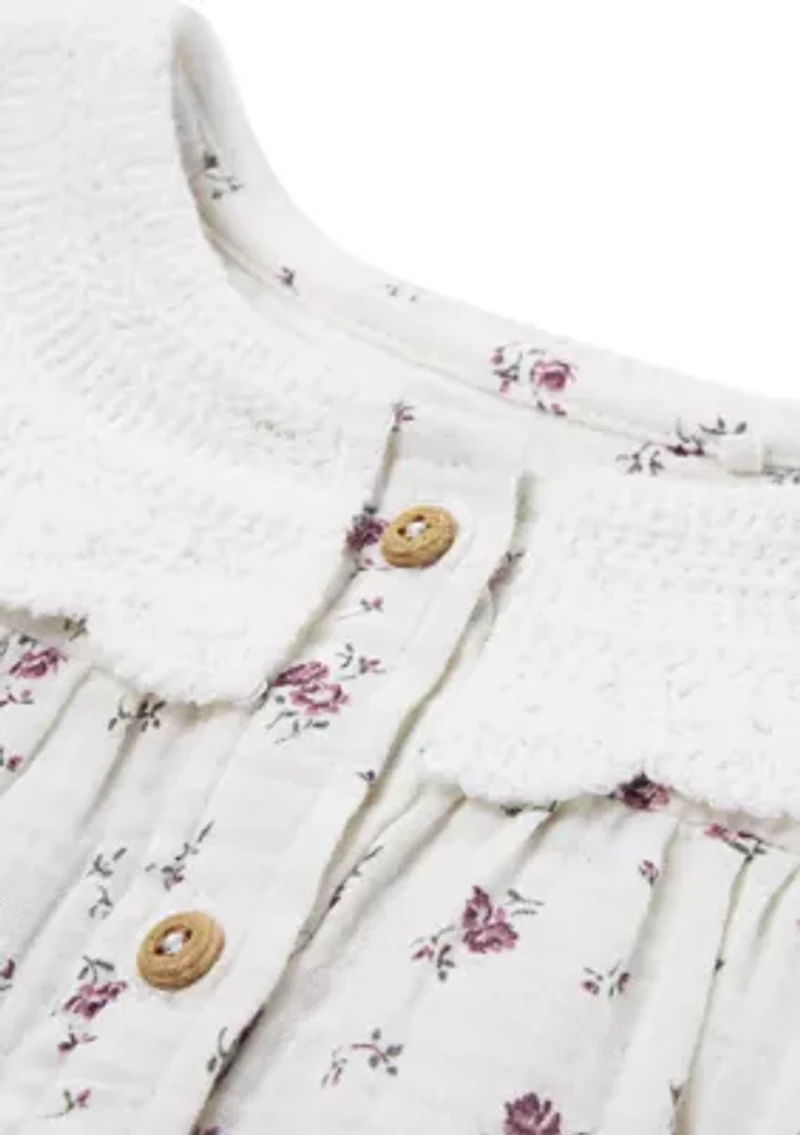 Toddler Girls Blouse and Leggings Set