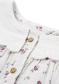 Toddler Girls Blouse and Leggings Set