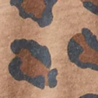 Toddler Girls Pleated Animal Print Skirtall