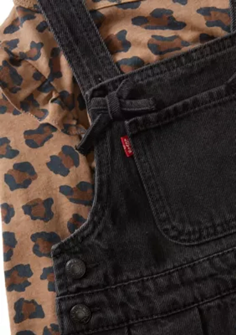 Toddler Girls Pleated Animal Print Skirtall