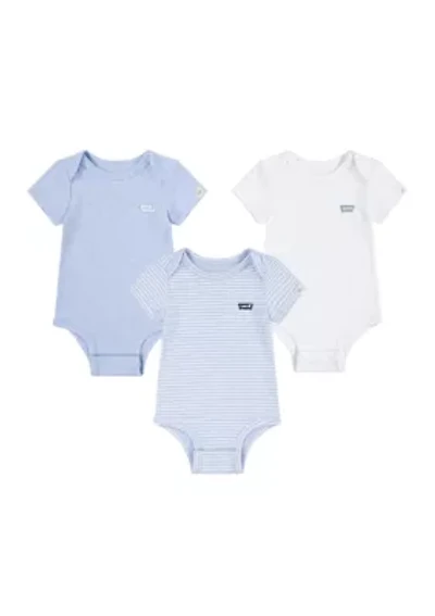 Baby Boys 3 Pack Bodysuit Set