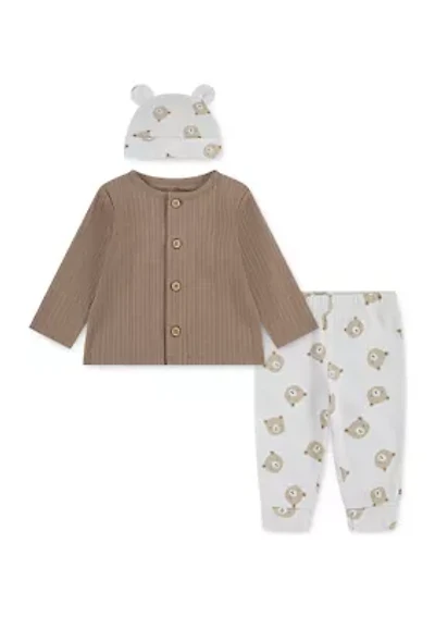 Baby Boys Three Piece Pants Set