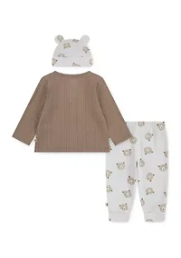 Baby Boys Three Piece Pants Set