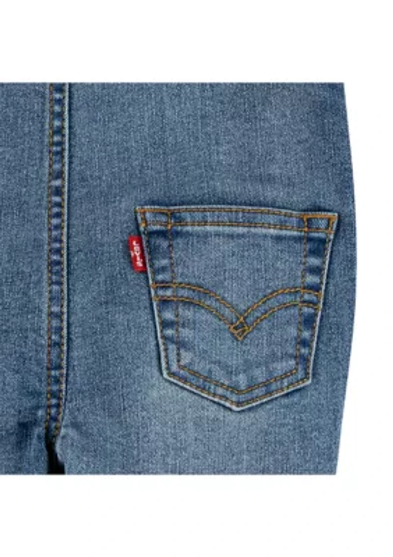 Baby Boys Denim Shortalls