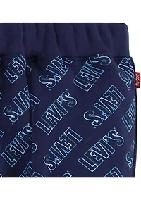 Baby Boys Allover Printed Sweatshirt and Joggers Set