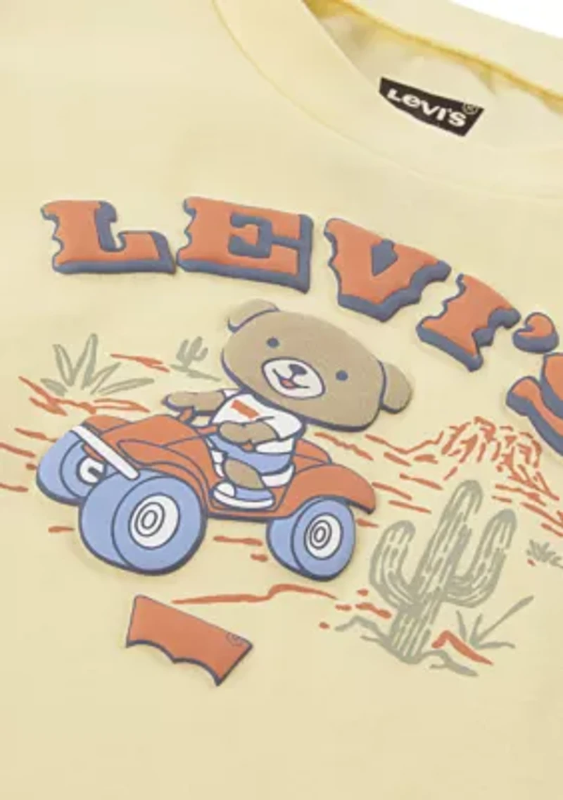 Baby Boys Four Wheeler Denim Set