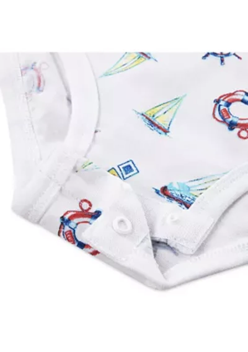Baby Boys Sailing Shortall Set