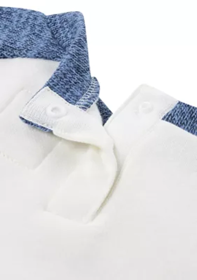 Baby Boys 3D Moto Graphic Sweatshirt and Denim Jeans Set