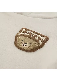Baby Boys Sherpa Bear Hoodie Set