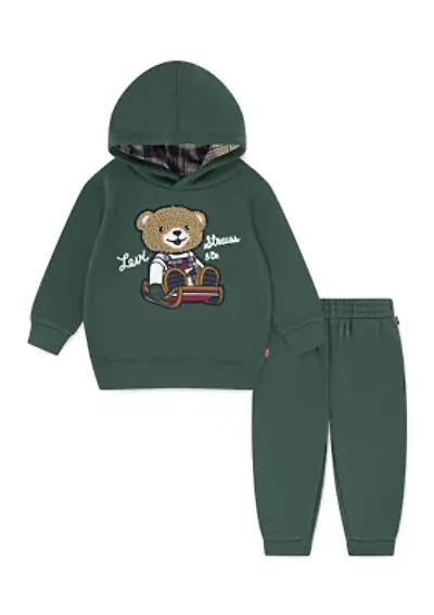 Baby Boys Bear Jogger Set