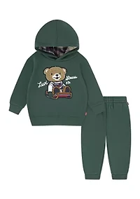 Baby Boys Bear Jogger Set
