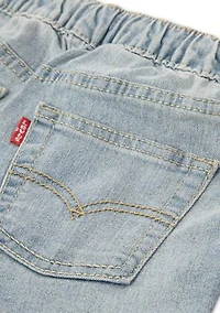 Baby Boys Fry Guy Skater Shirt and Denim Shorts Set