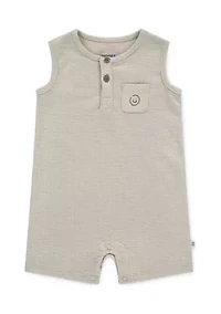 Baby Boys Sleeveless Romper