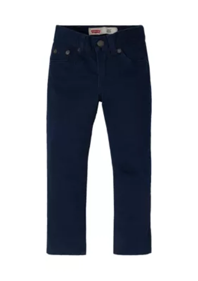 Toddler Boys 511 Slim Sueded Pants