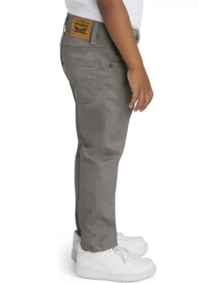 Toddler Boys 511 Slim Sueded Pants