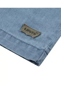 Toddler Boys Three Piece Woven Shorts Set