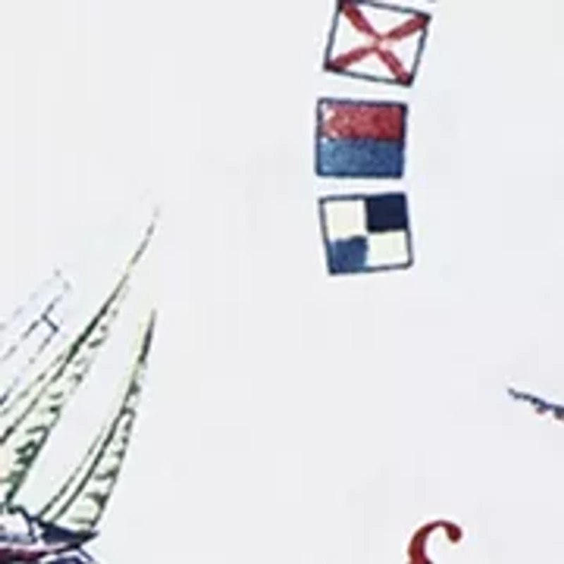 Toddler Boys Sailing rinted Shirt and Shorts Set