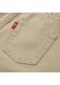 Toddler Boys Chambray Shirt and Joggers Set