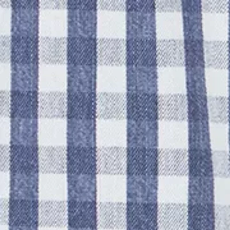 Toddler Boys Gingham Denim Overalls