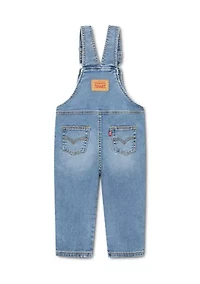 Toddler Boys Bear Overalls