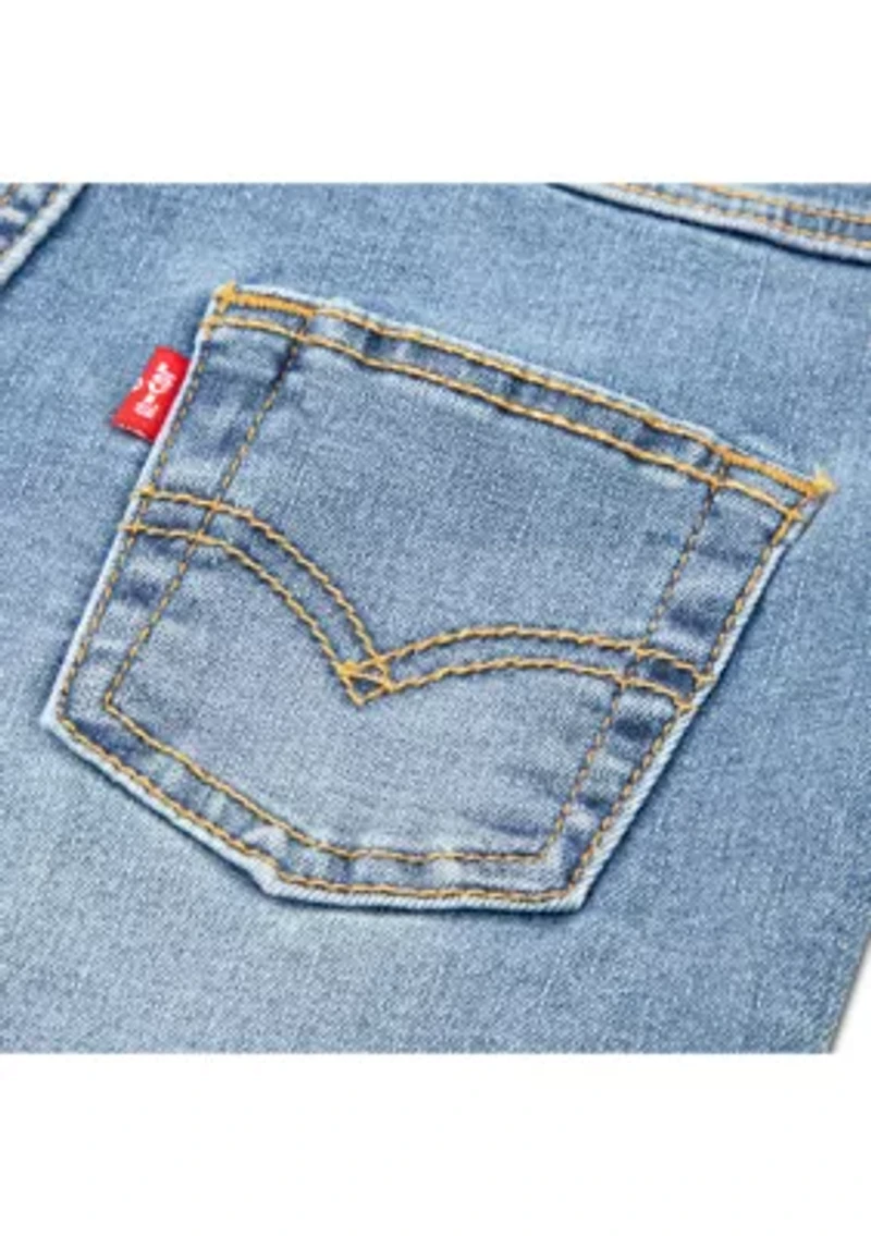 Toddler Boys Bear Overalls