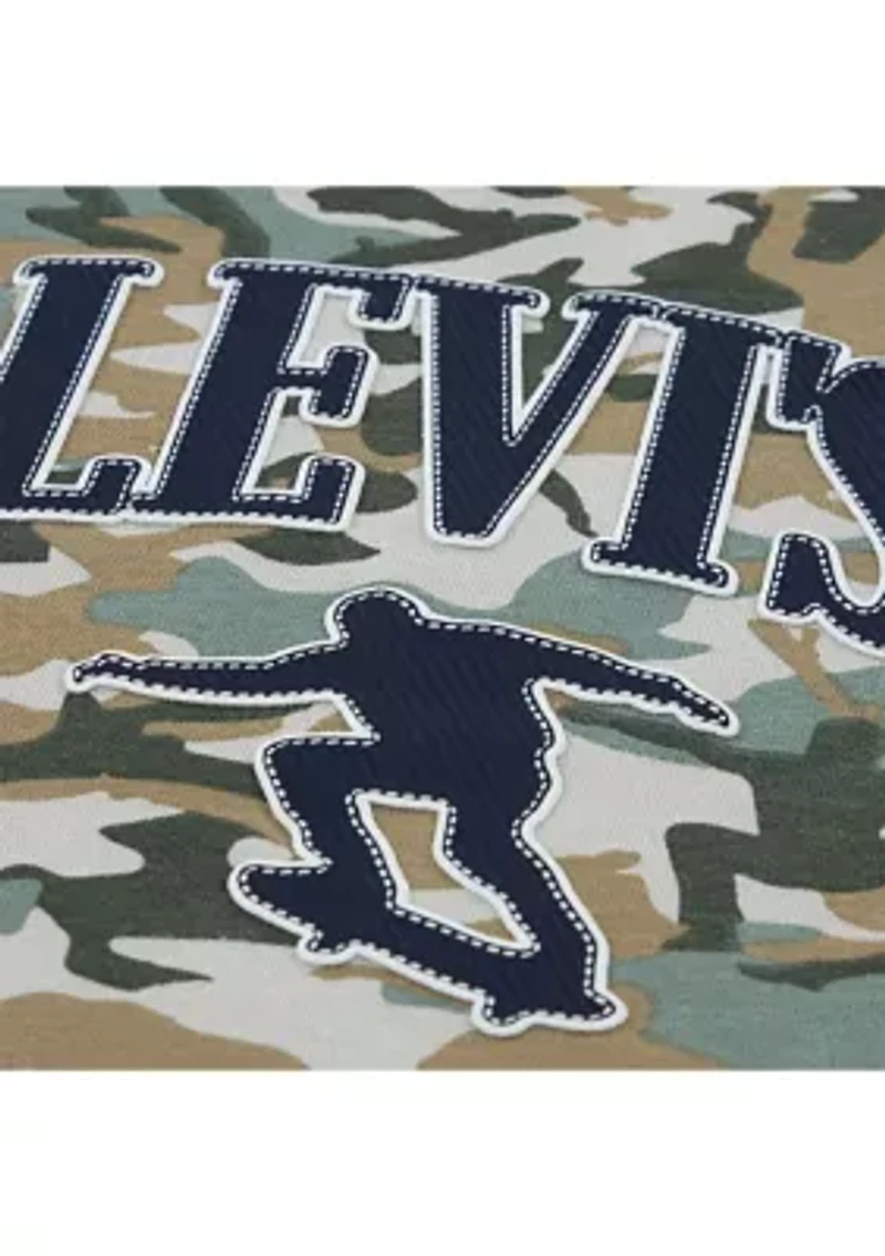 Toddler Boys Camo T-Shirt and Shorts Set