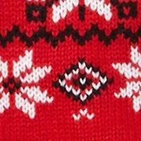 Toddler Girls Printed Sweater with Hat