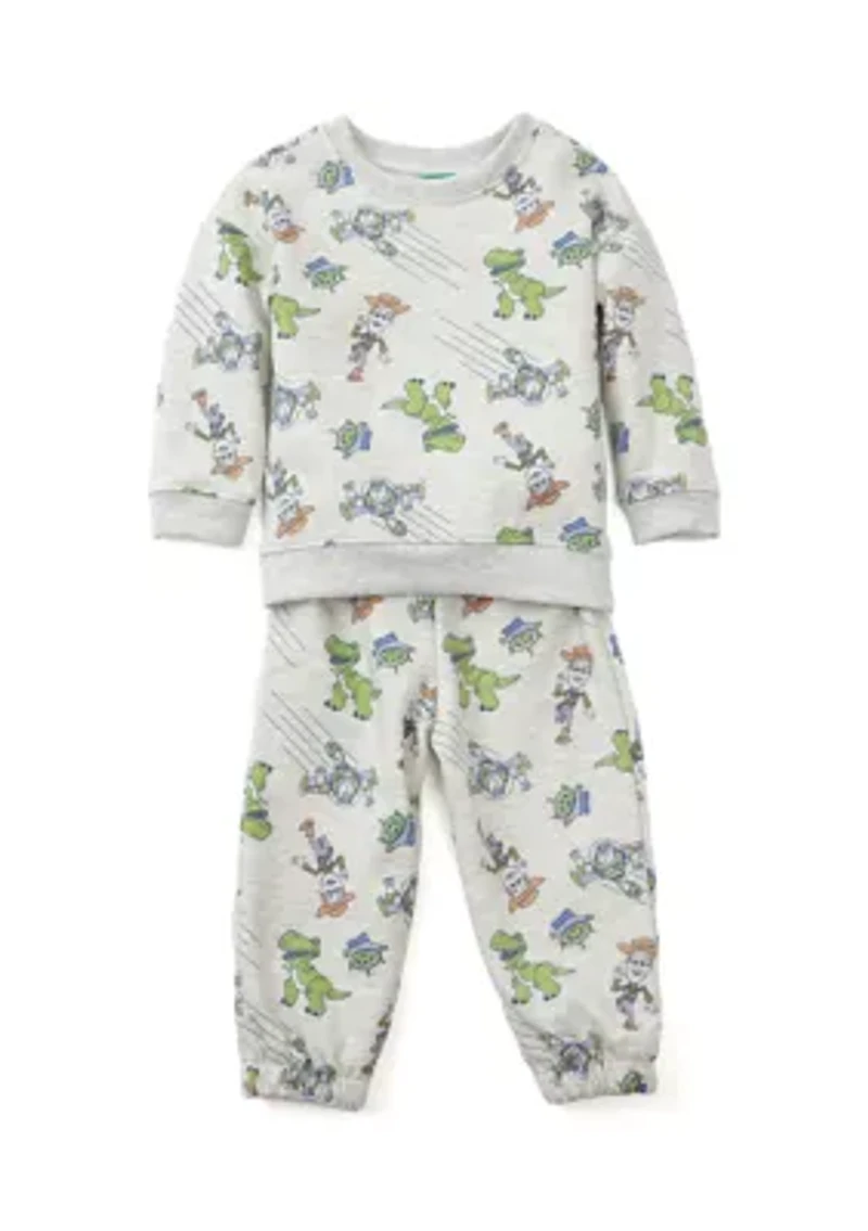 Baby Boys Toy Story Printed Sweatshirt and Joggers Set
