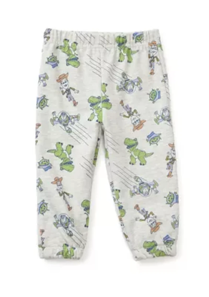 Baby Boys Toy Story Printed Sweatshirt and Joggers Set