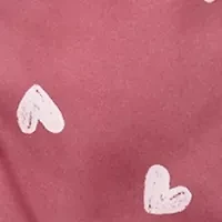Baby Girls Heart Print Flounce Midweight Jacket