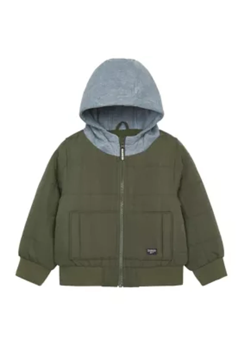 Toddler Boys Hooded Jacket