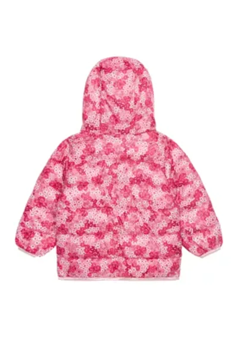 Baby Girls Hoodie Puffer Jacket