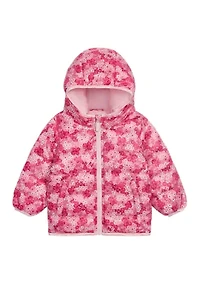 Baby Girls Hoodie Puffer Jacket