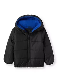 Toddler Boys Heavyweight Hooded Jacket