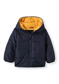 Toddler Boys Heavyweight Hooded Jacket
