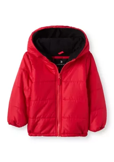 Toddler Boys Heavyweight Hooded Jacket