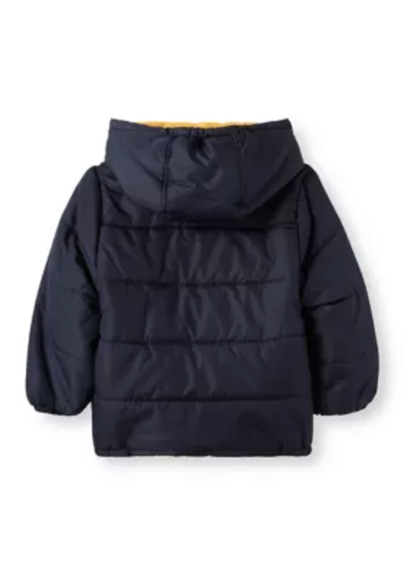 Toddler Boys Heavyweight Hooded Jacket