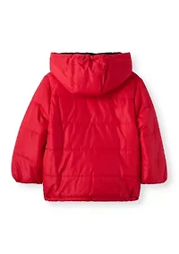 Toddler Boys Heavyweight Hooded Jacket