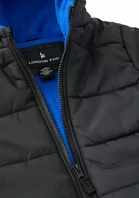 Toddler Boys Heavyweight Hooded Jacket