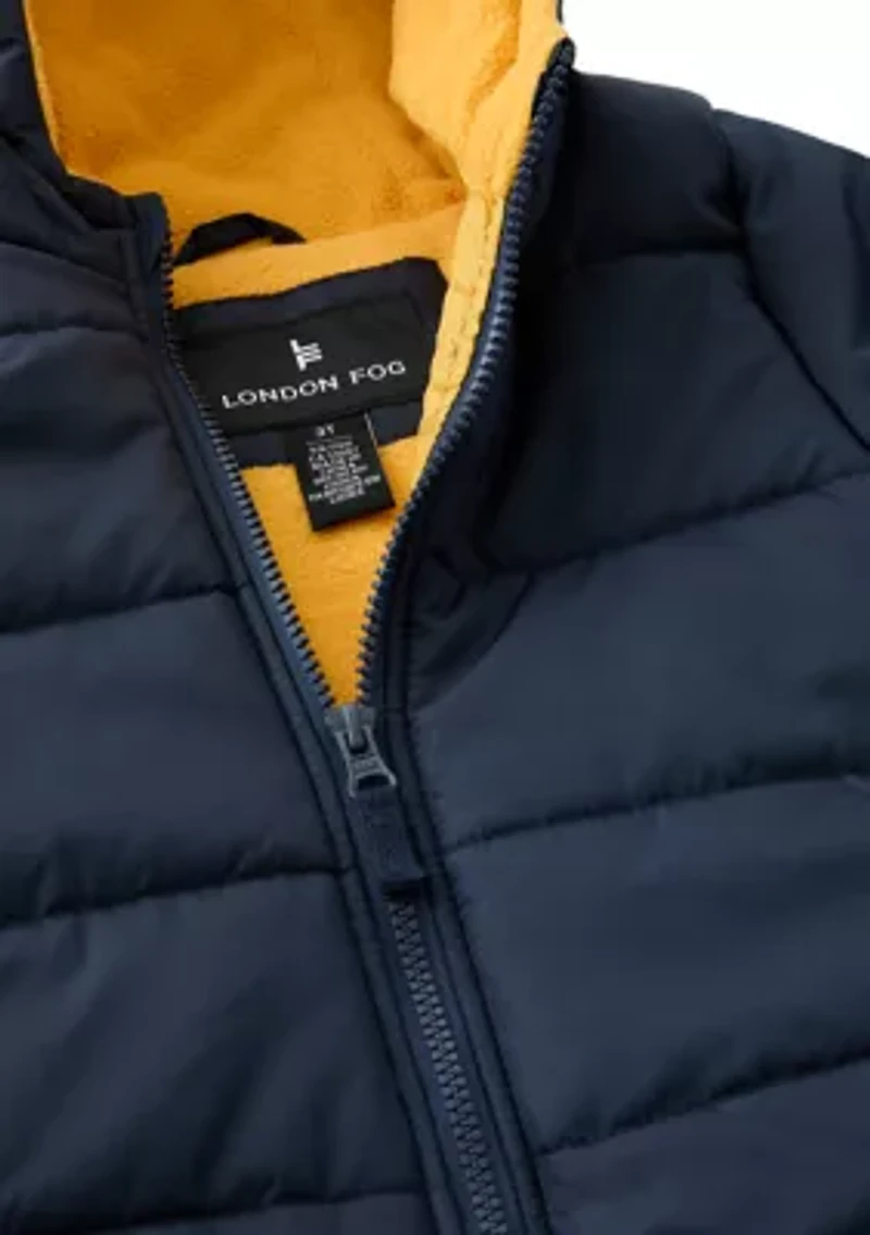 Toddler Boys Heavyweight Hooded Jacket